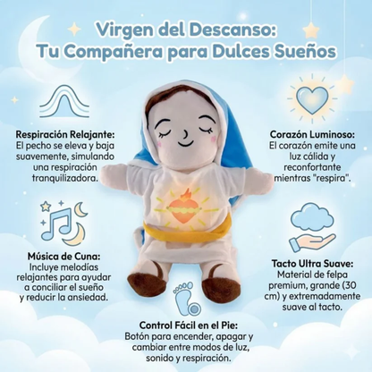 Peluche de María y Jesús